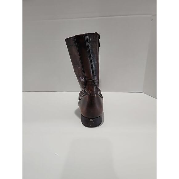 Steve Madden Leather Women's Size 8 Troopa Brown Combat Boots - Picture 12 of 16